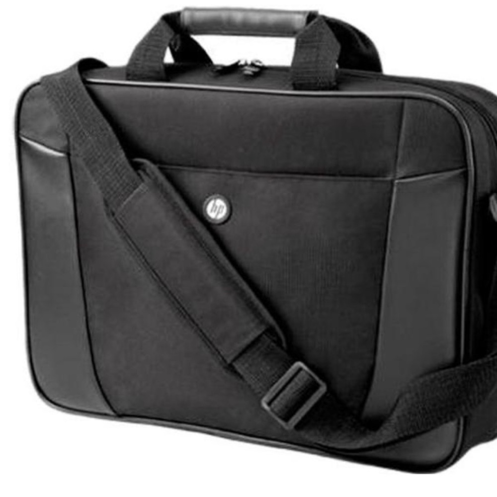 💻🩵HP Business Essential Top Load Black Laptop Case for 15.6" Notebook Unisex